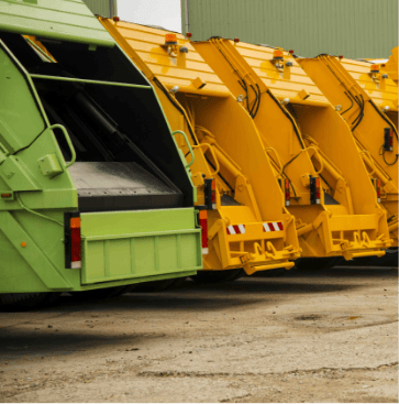 Compattatore rifiuti industriale