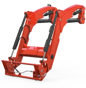 Trattore con caricatore frontale