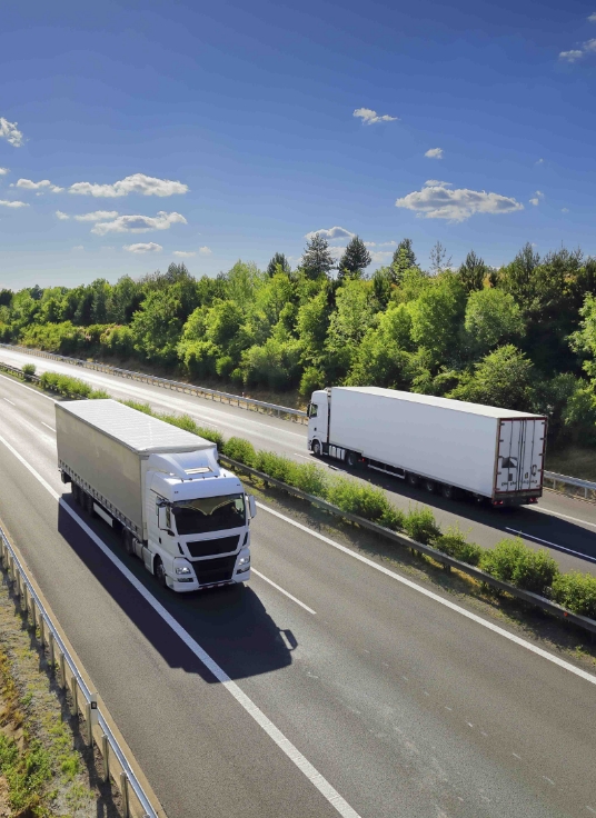 Trasporto industriale su gomma autostrada