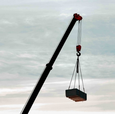 Gru idraulica di sollevamento